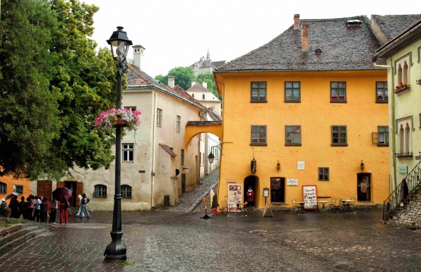 Sighisoara Haus in venezianischer Gothik